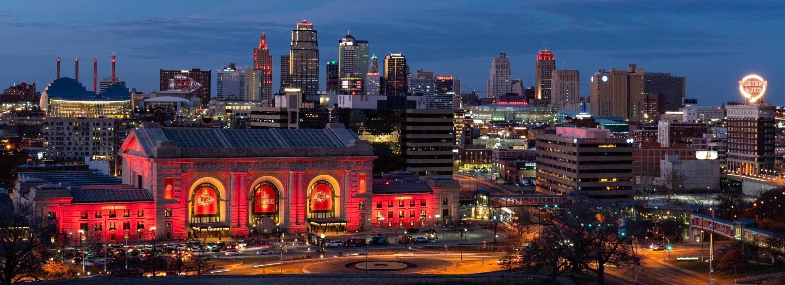 Union Station and cityscape