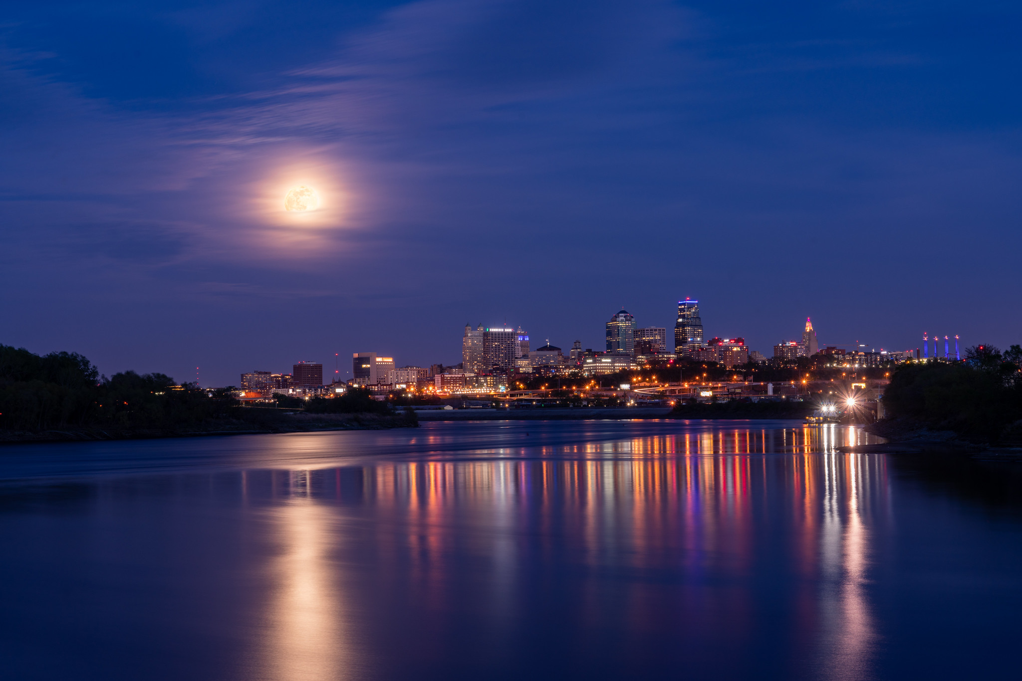 Kaw Point Night Photography